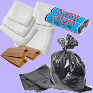 BOLSAS - DESCARTABLES - CARTON