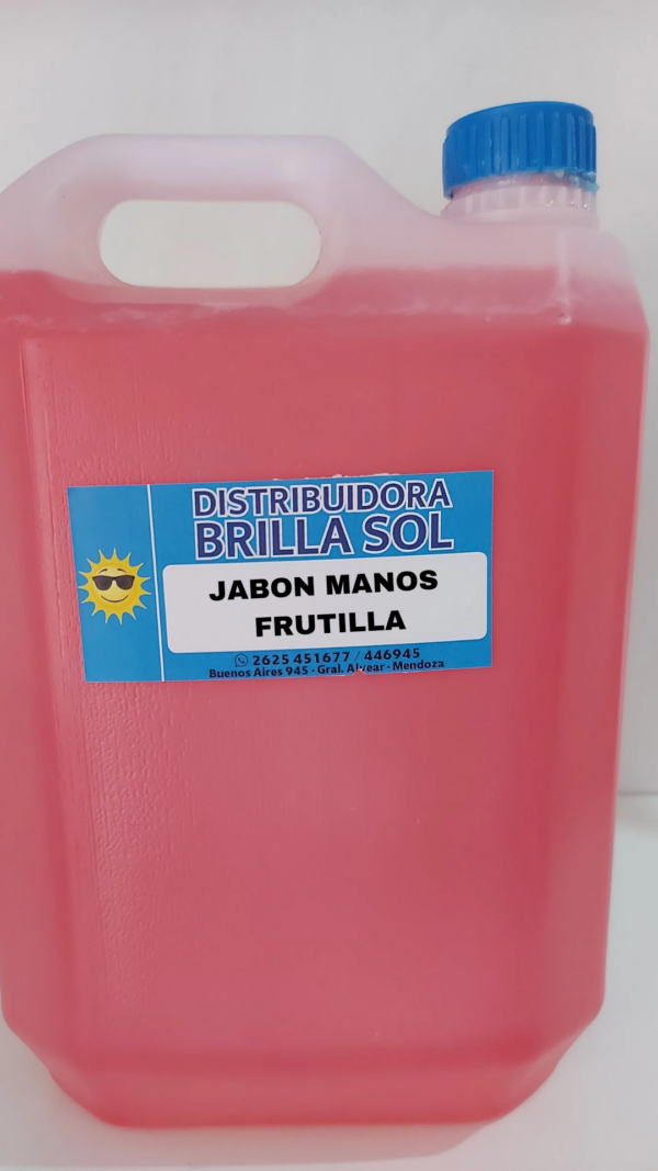 JABON DE MANOS LIQUIDO CON GLISERINA ( Diferentes Aromas)