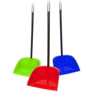 PALA PLASTICA CON CABO RAYITA