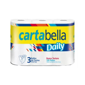 PAPEL SERVILLETA CARTABELLA x3