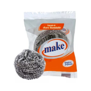 ESPONJA DE ACERO MAKE