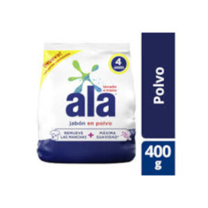 JABON EN POLVO ALA X 400 GRS