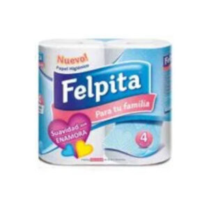PAPEL HIGIENICO FELPITA 4 X 30 MTS